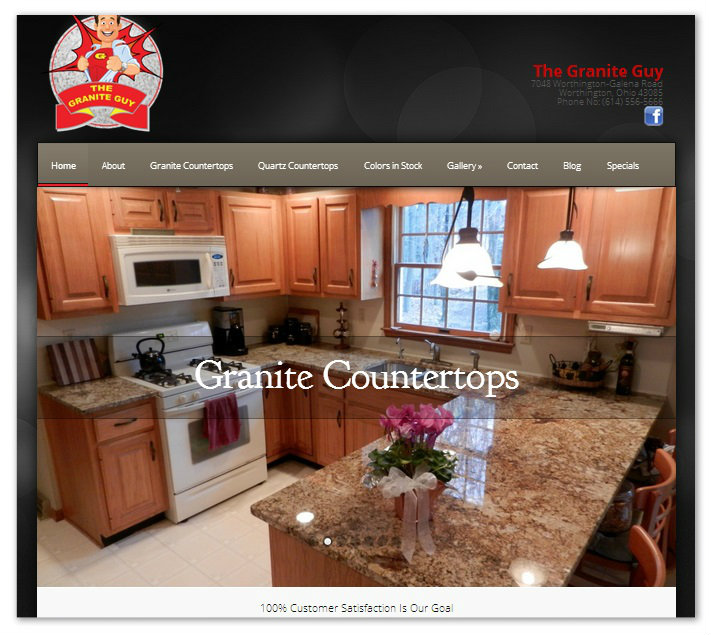 The Granite Guy New Website